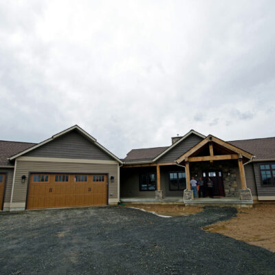 Golden Rule Builders, Inc. - Rustic Home - Custom New Home Construction Front of House