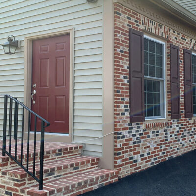 In-Law suite in Clifton, VA, Front door with private, separate entrance, Additions, Golden Rule Builders