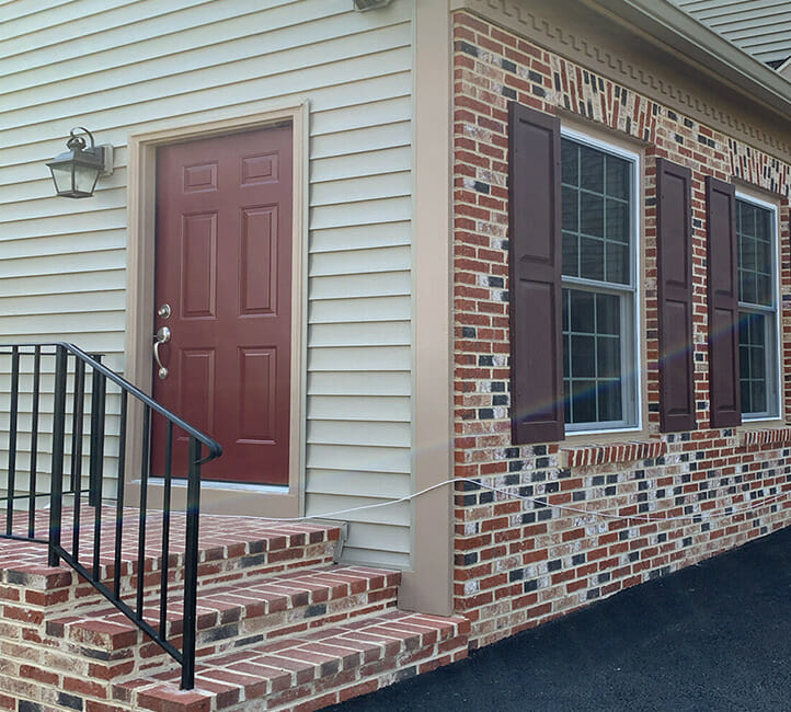 In-Law suite in Clifton, VA, Front door with private, separate entrance, Additions, Golden Rule Builders