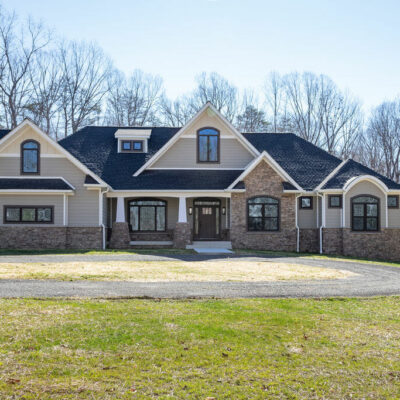 Craftsman Style in Nokesville - Golden Rule Builders - Custom New Homes, Outside front of this large, beautiful house
