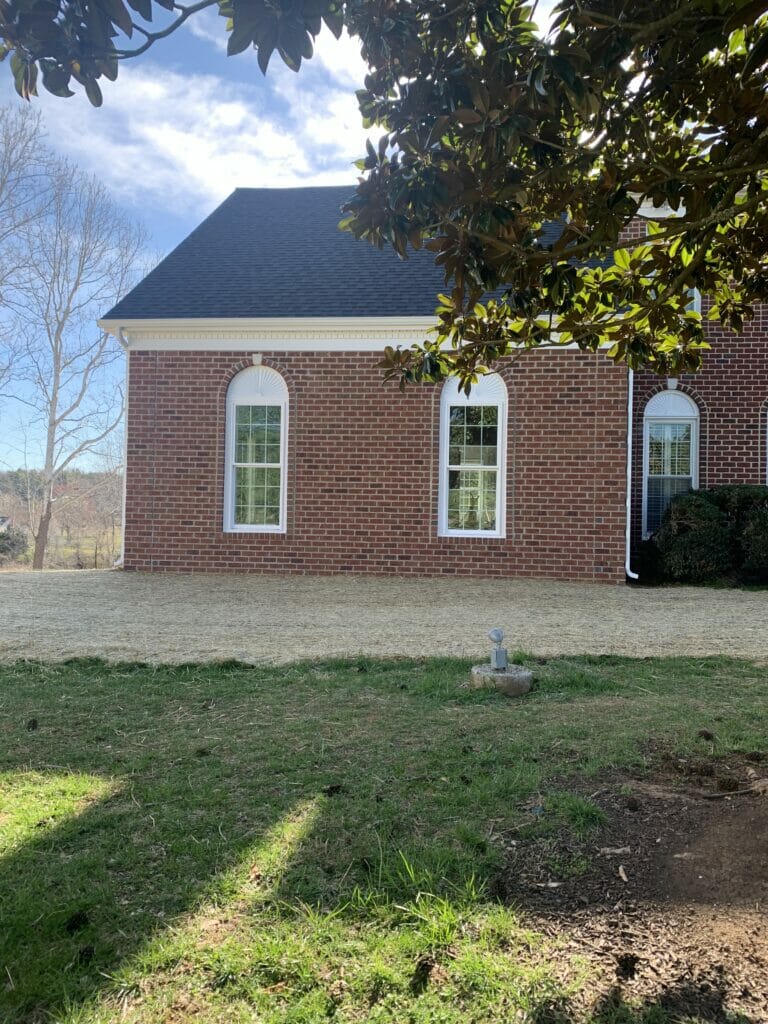 Master Suite Addition in Stafford, VA - Golden Rule Builders - Home Remodel and Home Additions, front of the large, new master suite addition, with a beautiful brick finish
