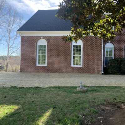 Master Suite Addition in Stafford, VA - Golden Rule Builders - Home Remodel and Home Additions, front of the large, new master suite addition, with a beautiful brick finish