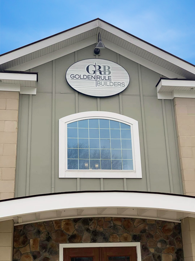 Design Center and Showroom at Golden Rule Builders - front exterior